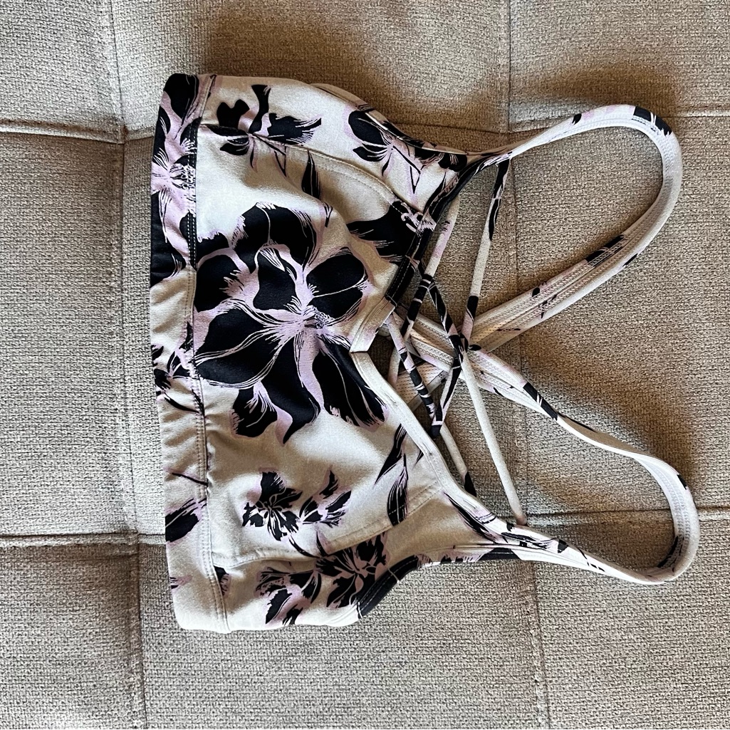 Athleta Floral Print Workout Set